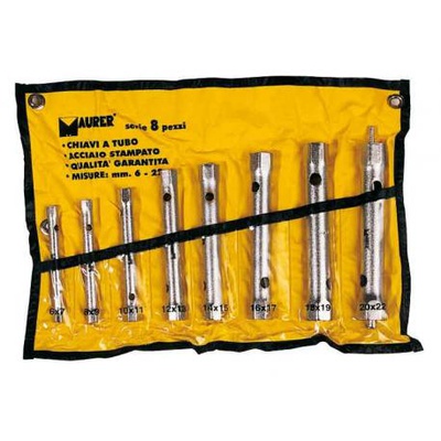 MAURER CHIAVI TUBO MAURER SET 8 PZ. (6-22) - 8 pezzi