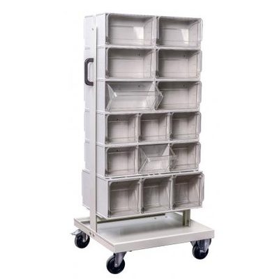 CARRELLO COMPL CRYSTAL BOX CB30 34 CASSETTI CB30 - CB3 PZ.4 + CB3S PZ.8 + CB4S PZ.2