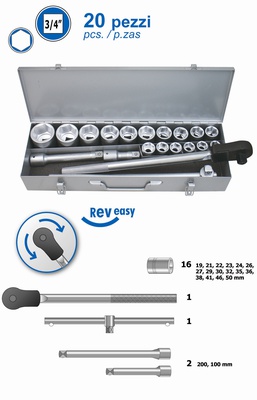 MAURER PLUS BUSSOLE MAURERPLUS CR-VA 3/4 SET PZ.20 - 20 pezzi