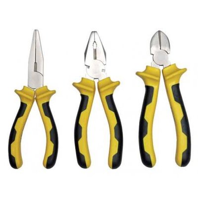 MAURER PINZE UNIVER+MEZZOTONDA+TRONCHESE (PZ.3) - 3 pezzi