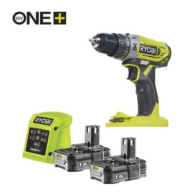 TRAPANO AVVITATORE CON PERCUSSIONE 18V (2X1,5Ah)