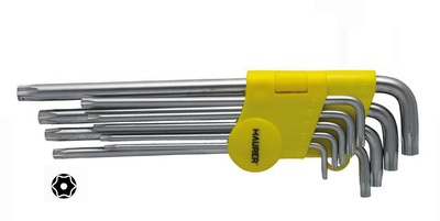 MAURER CHIAVI MASCHIO TORX LUNGHE MAURER T10-50 9PZ