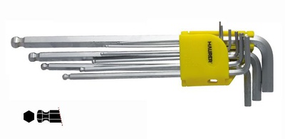 MAURER CHIAVI M/ESAG LUNG MAURER P/SFERA 1.5-10 PZ9 - 9 pezzi