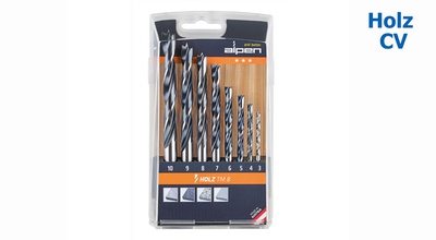 ALPEN SERIE PUNTE LEGNO ALPEN MM.3-10 PZ8